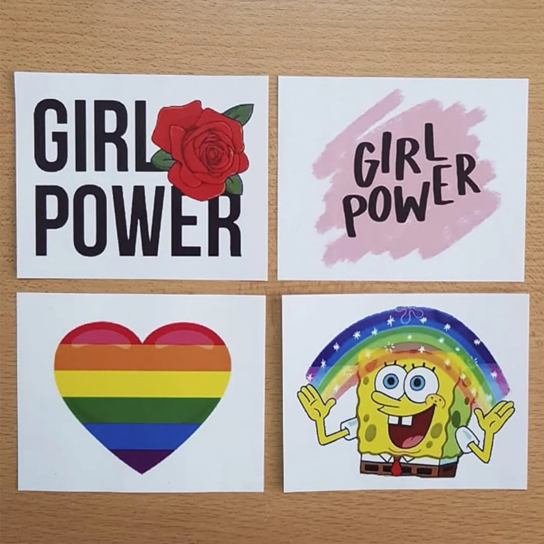 CALCOS 8x10 AUTOADHESIVAS PERSONALIZADAS